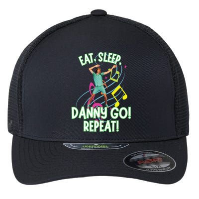 Eat Sleep Danny Go! Repeat Danny Go Adventure Flexfit Unipanel Trucker Cap