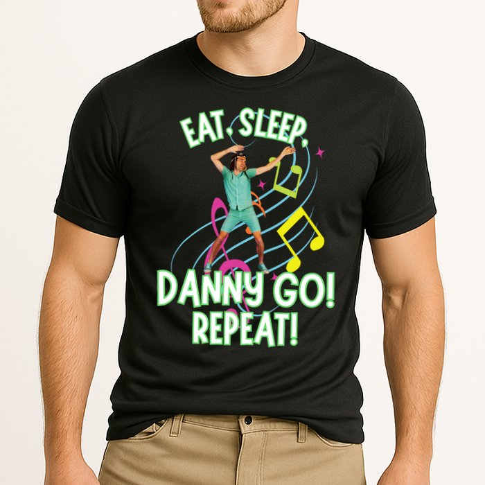 Eat Sleep Danny Go! Repeat Danny Go Adventure Performance Shirt
