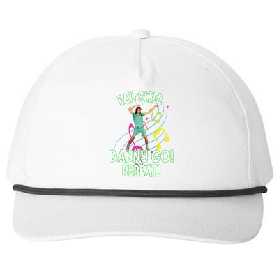 Eat Sleep Danny Go! Repeat Danny Go Adventure Snapback Five-Panel Rope Hat