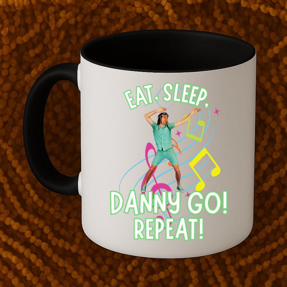 Eat Sleep Danny Go! Repeat Danny Go Adventure Mug