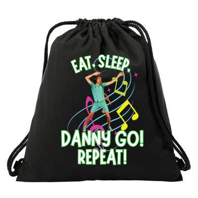 Eat Sleep Danny Go! Repeat Danny Go Adventure Drawstring Bag
