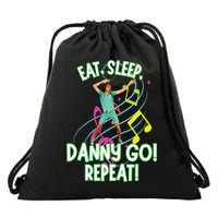 Eat Sleep Danny Go! Repeat Danny Go Adventure Drawstring Bag