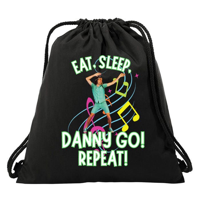 Eat Sleep Danny Go! Repeat Danny Go Adventure Drawstring Bag