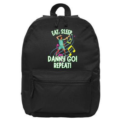 Eat Sleep Danny Go! Repeat Danny Go Adventure 16 in Basic Backpack