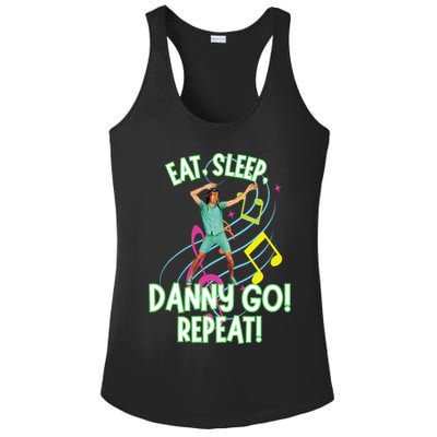 Eat Sleep Danny Go! Repeat Danny Go Adventure Ladies PosiCharge Competitor Racerback Tank
