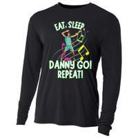 Eat Sleep Danny Go! Repeat Danny Go Adventure Cooling Performance Long Sleeve Crew