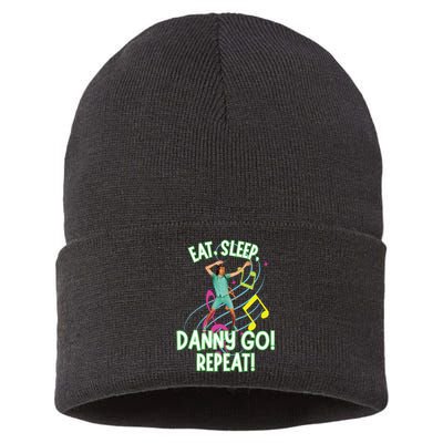 Eat Sleep Danny Go! Repeat Danny Go Adventure Sustainable Knit Beanie