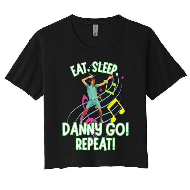 Eat Sleep Danny Go! Repeat Danny Go Adventure Crop Top