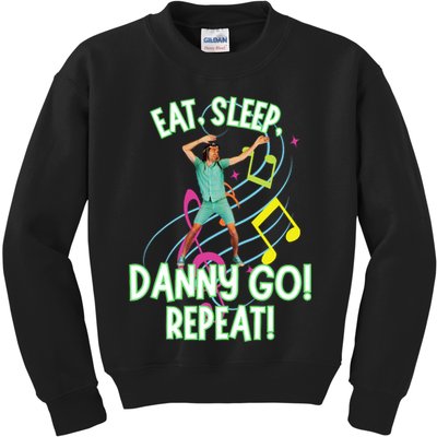 Eat Sleep Danny Go! Repeat Danny Go Adventure Kids Sweatshirt