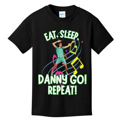 Eat Sleep Danny Go! Repeat Danny Go Adventure Kids T-Shirt
