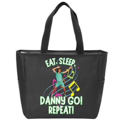 Eat Sleep Danny Go! Repeat Danny Go Adventure Zip Tote Bag