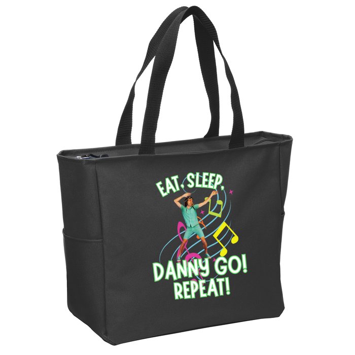 Eat Sleep Danny Go! Repeat Danny Go Adventure Zip Tote Bag