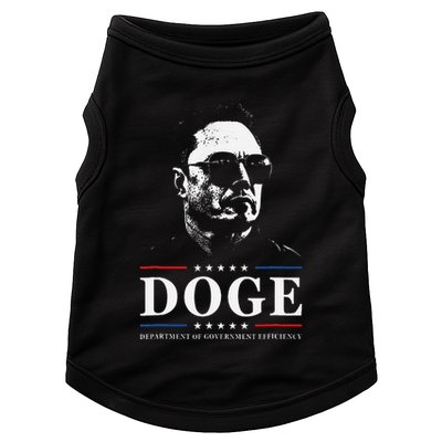 Elon Sunglasses D.O.G.E. Department Of Government Efficiency .Png Doggie Tank