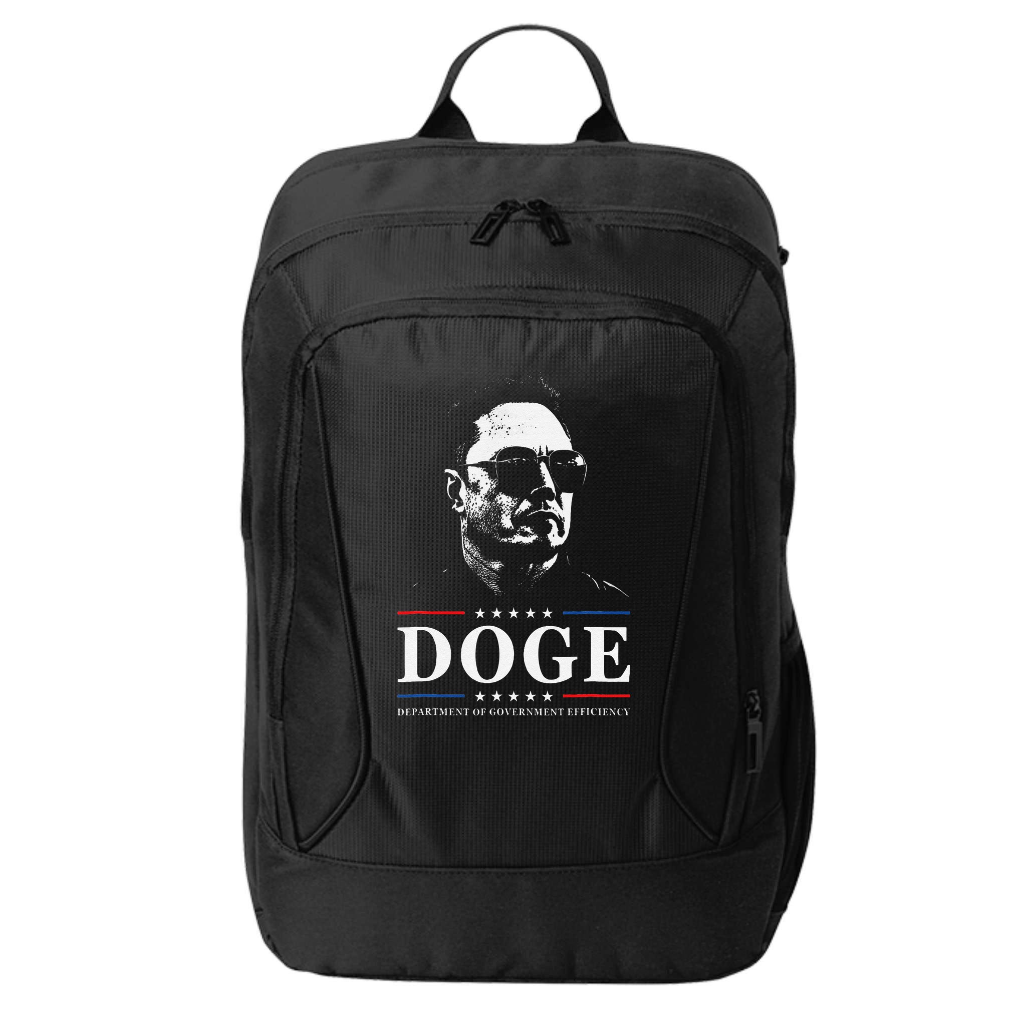 Elon Sunglasses D.O.G.E. Department Of Government Efficiency .Png City Backpack