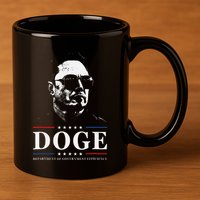 Elon Sunglasses D.O.G.E. Department Of Government Efficiency .Png 11oz C Handle Ceramic Mug