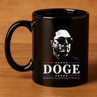 Elon Sunglasses D.O.G.E. Department Of Government Efficiency .Png 11oz C Handle Ceramic Mug