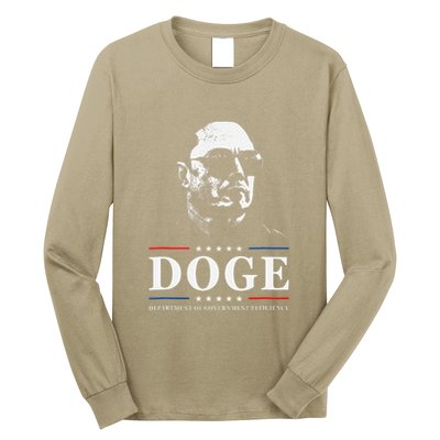 Elon Sunglasses D.O.G.E. Department Of Government Efficiency .Png Long Sleeve Shirt