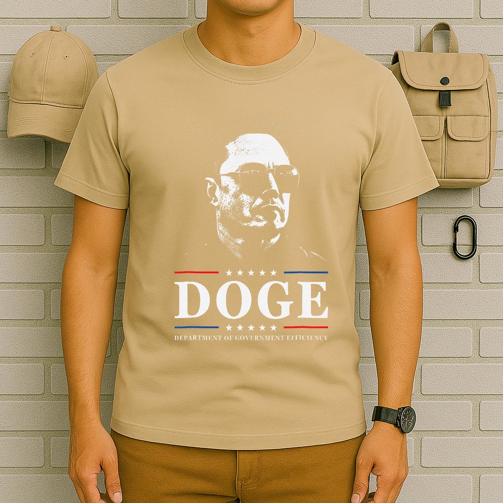 Elon Sunglasses D.O.G.E. Department Of Government Efficiency .Png T-Shirt
