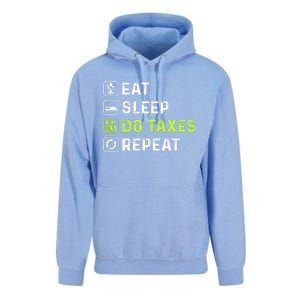 Eat Sleep Do Taxes Repeat,Tax Day T Unisex Surf Hoodie