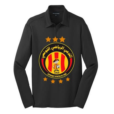 Esperance Sportive De Tunis Silk Touch Performance Long Sleeve Polo