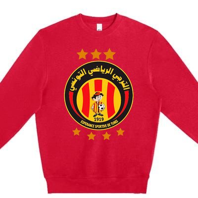 Esperance Sportive De Tunis Premium Crewneck Sweatshirt