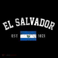 El Salvador Est. 1821 Salvadoran Flag Independence Day Flatbill Hat