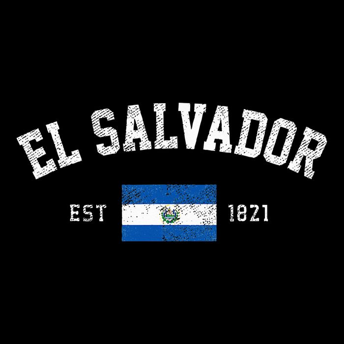 El Salvador Est. 1821 Salvadoran Flag Independence Day Zip Tote Bag