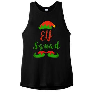 Elf Squad Elf | Funny Christmas Family Matching T Gift Hoodie Ladies PosiCharge Tri-Blend Wicking Tank