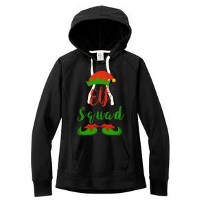 Elf Squad Elf | Funny Christmas Family Matching T Gift Hoodie Women's Fleece Hoodie