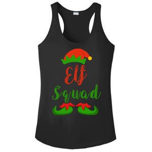 Elf Squad Elf | Funny Christmas Family Matching T Gift Hoodie Ladies PosiCharge Competitor Racerback Tank