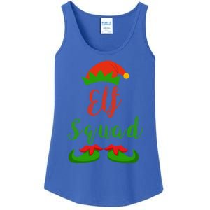 Elf Squad Elf | Funny Christmas Family Matching T Gift Hoodie Ladies Essential Tank