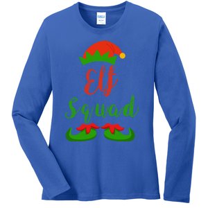 Elf Squad Elf | Funny Christmas Family Matching T Gift Hoodie Ladies Long Sleeve Shirt