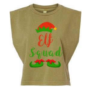 Elf Squad Elf | Funny Christmas Family Matching T Gift Hoodie Garment-Dyed Women's Muscle Tee