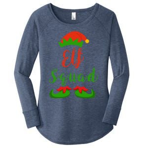 Elf Squad Elf | Funny Christmas Family Matching T Gift Hoodie Women's Perfect Tri Tunic Long Sleeve Shirt