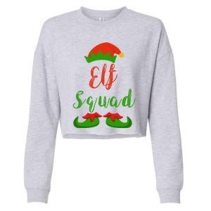 Elf Squad Elf | Funny Christmas Family Matching T Gift Hoodie Cropped Pullover Crew