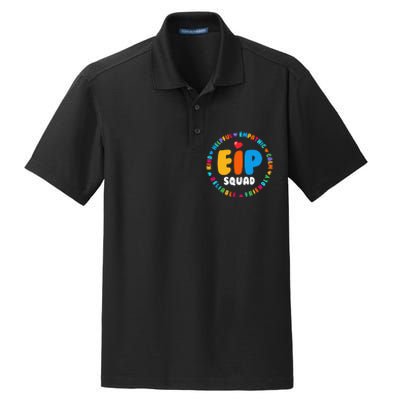 EIP Squad Early Intervention Program Intervention ECSE Team Dry Zone Grid Polo