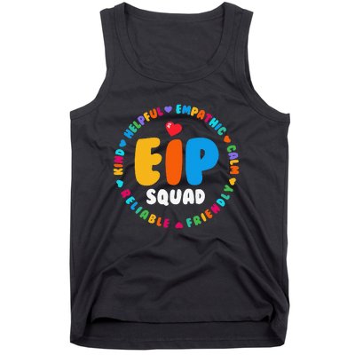 EIP Squad Early Intervention Program Intervention ECSE Team Tank Top