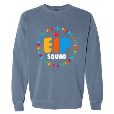 EIP Squad Early Intervention Program Intervention ECSE Team Garment-Dyed Sweatshirt