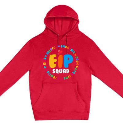 EIP Squad Early Intervention Program Intervention ECSE Team Premium Pullover Hoodie