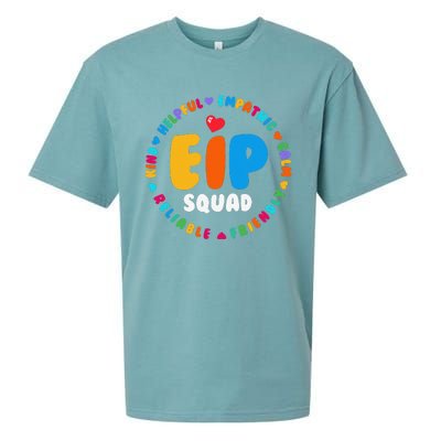 EIP Squad Early Intervention Program Intervention ECSE Team Sueded Cloud Jersey T-Shirt