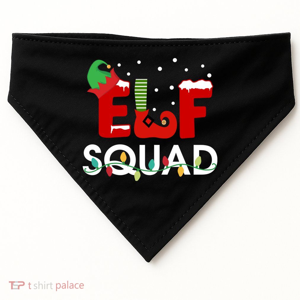 Elf Squad USA-Made Doggie Bandana