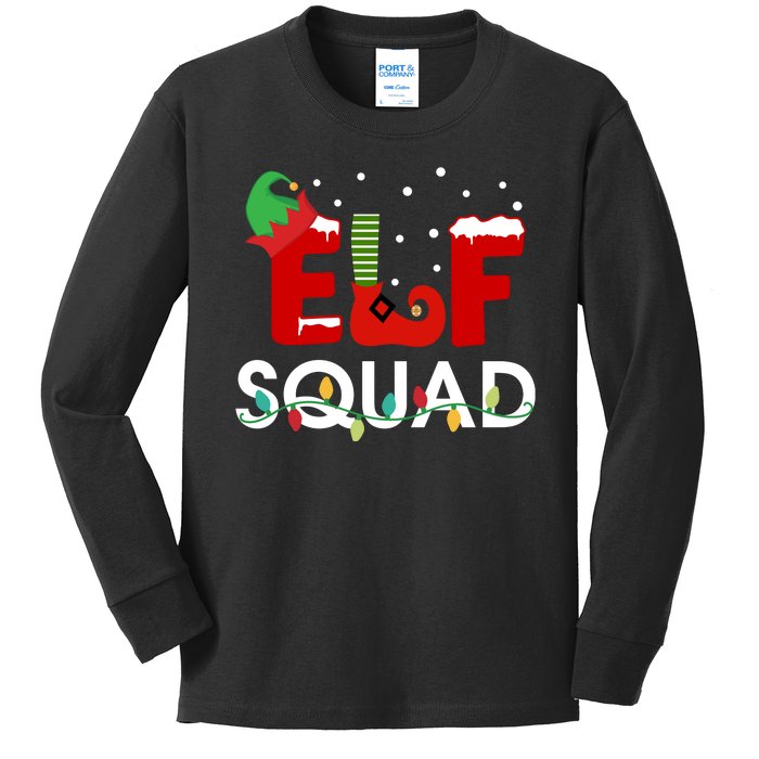 Elf Squad Kids Long Sleeve Shirt