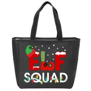 Elf Squad Zip Tote Bag