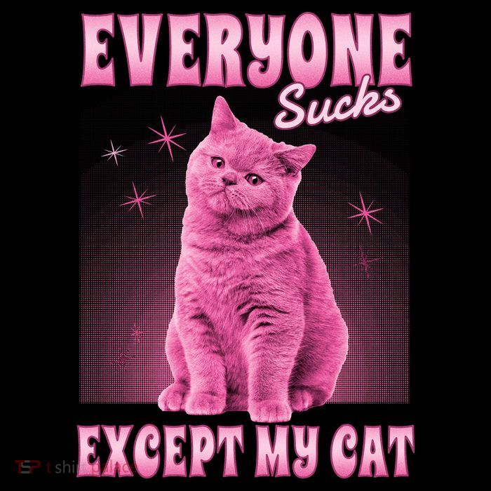 Everyone Sucks Except My Cat Impact Tech Backpack