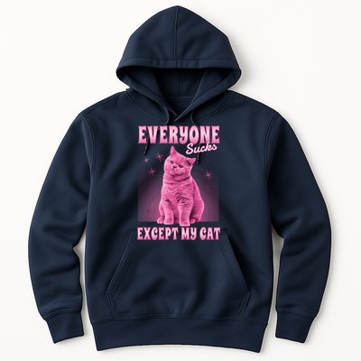 Everyone Sucks Except My Cat Hoodie