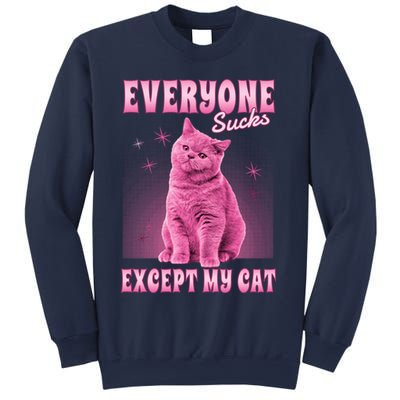 Everyone Sucks Except My Cat Sweatshirt
