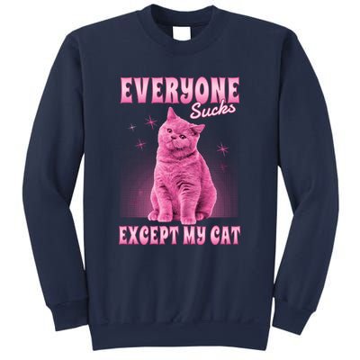 Everyone Sucks Except My Cat Sweatshirt