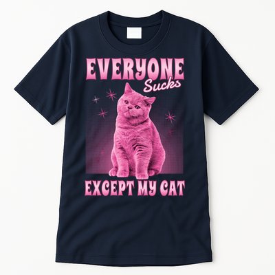 Everyone Sucks Except My Cat Tall T-Shirt