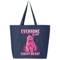 Everyone Sucks Except My Cat 25L Jumbo Tote