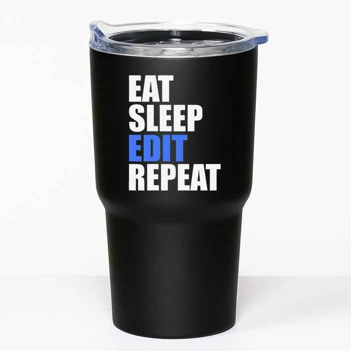 Eat Sleep Edit Repeat Editor Writer Journalist Reporter Tumbler